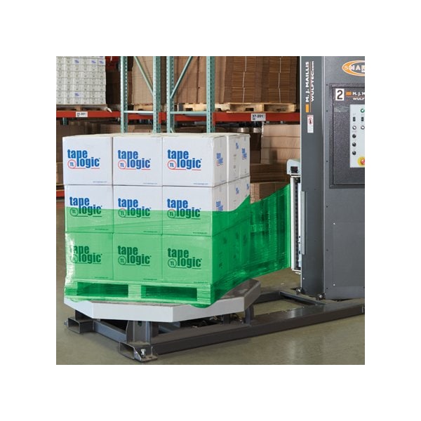 Tapelogic 20'' x 80 Gauge x 6000' Green Cast Machine Stretch Film BUY00020168 - main